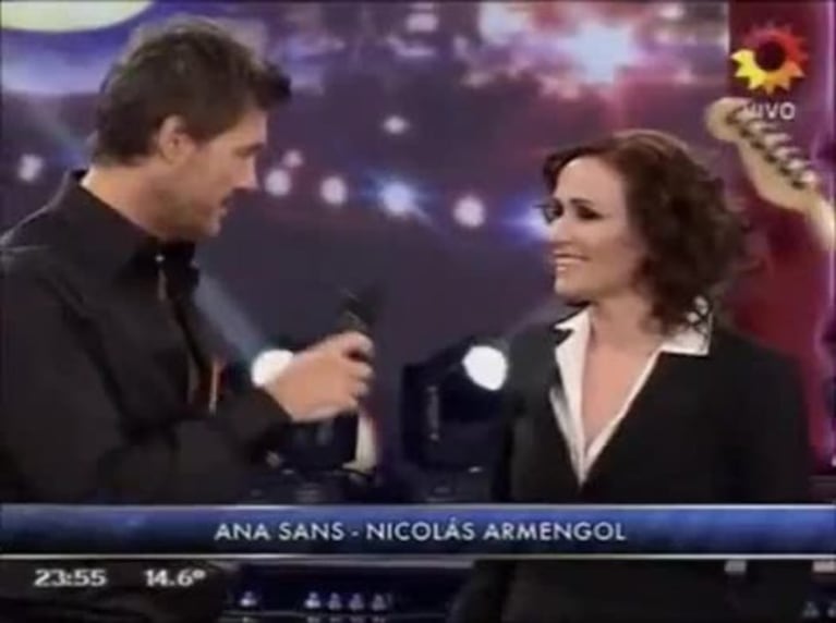 Fuerte discusión entre Aníbal y Sofía Pachano en ShowMatch