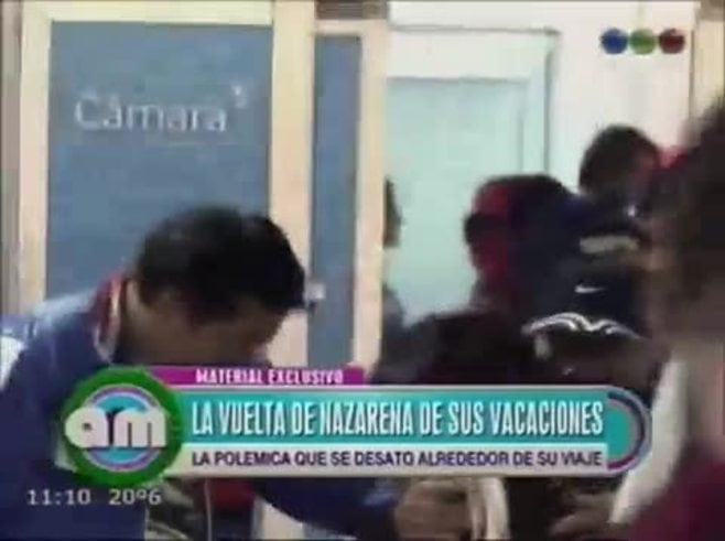 Nazarena Vélez, en AM: "Me asombra que durante casi un año me pidieron que no llore más en televisión y ahora que me ven contenta lo tomen a mal"