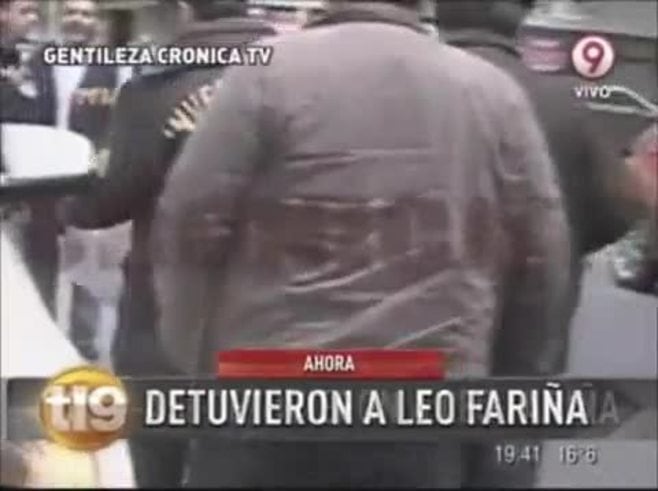 Detuvieron a Leonardo Fariña en un control vehicular y quedó demorado