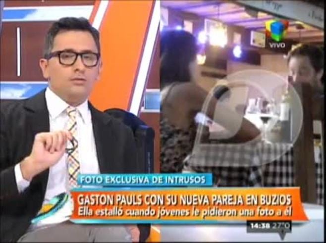 Gastón Pauls tiene nueva y hay foto de la pareja en Buzios