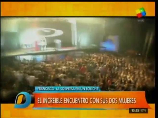 Mirá cómo fue el cariñoso encuentro entre Francisco Delgado y Gisela Bernal en un boliche ¡ante la mirada de Barby Silenzi!