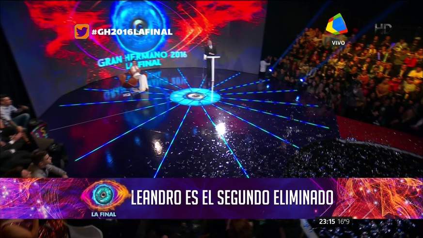 Grito en la final de GH 2016