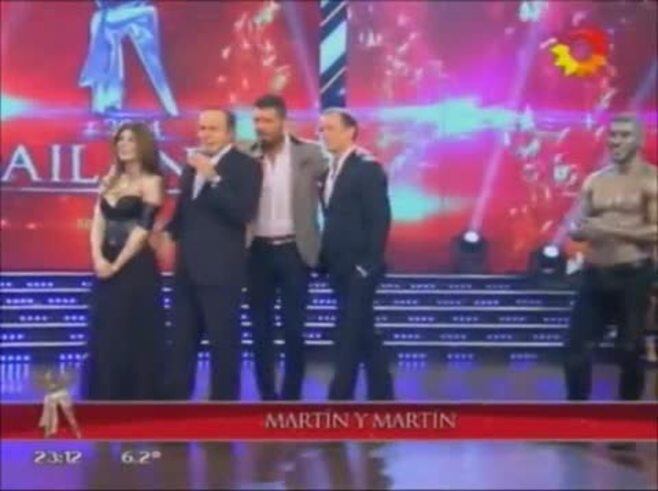 Martín Insaurralde y su imitador, cara a cara en ShowMatch 