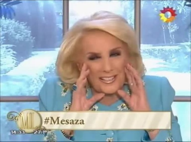 Ángela Torres emocionó a Mirtha Legrand y a sus comensales al recordar a Lolita: "La tuve poco tiempo, pero siento una conexión muy fuerte con ella"