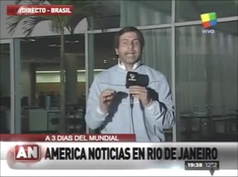 Toti Pasman fue a buscar a Maradona al hotel de Río de Janeiro... ¡y mirá la broma que le hizo Mónica Gutiérrez!