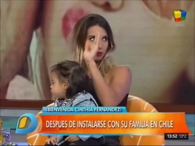 Las hijas de Cinthia Fernández revolucionaron Intrusos