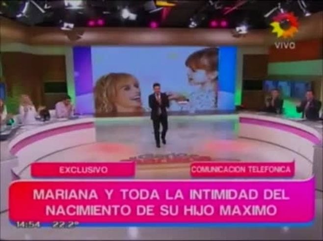 Tras ser madre por segunda vez, Mariana Fabbiani habló en vivo con El diario de Mariana