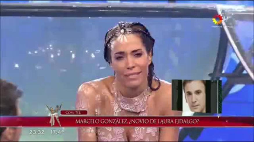 Laura Fidalgo le cortó el rostro en vivo a su misterioso pretendiente