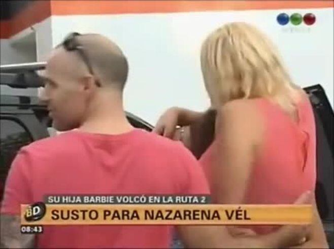 El emotivo reencuentro de Nazarena con Barbie Vélez después del accidente