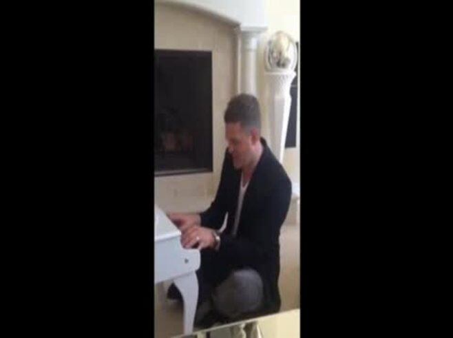 Michael Bublé y un video súper tierno: miralo