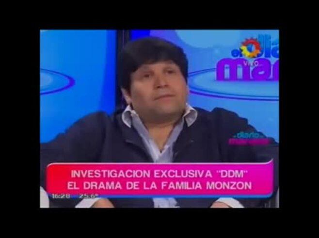 El hijo de Carlos Monzón contó su dura historia de vida en El Diario de Mariana: "Antes de pegarnos, mi papá se ponía a llorar"