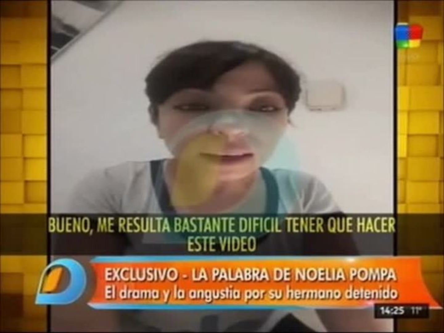 Noelia Pompa, angustiada tras la detención de su hermano: 