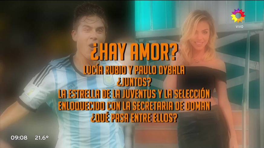 Lucía Rubio habló de su charla con Paulo Dybala