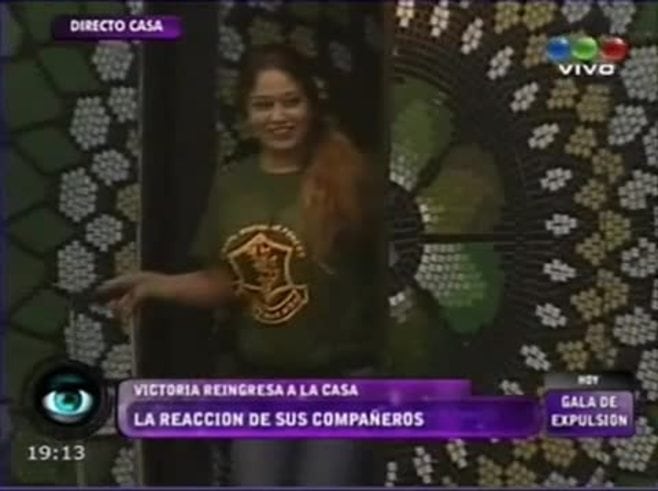 Gran Hermano 2012: el regreso de Victoria y la polémica reacción de Nazareno