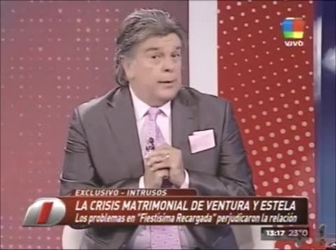 Luis Ventura reprochó a Estelita: "¿Quién se encarga de regar las plantas del jardín de mi casa?"