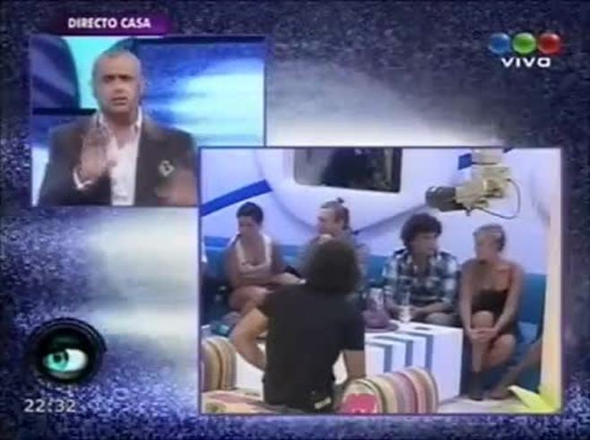 Leonardo y Leandro: explosivo cruce en vivo en GH 2012