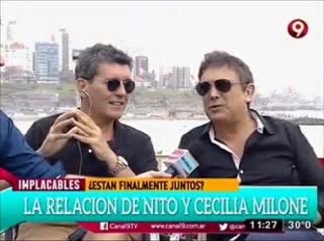 NIto Artaza y su romance con Cecilia Milone: "Nos estamos conociendo"