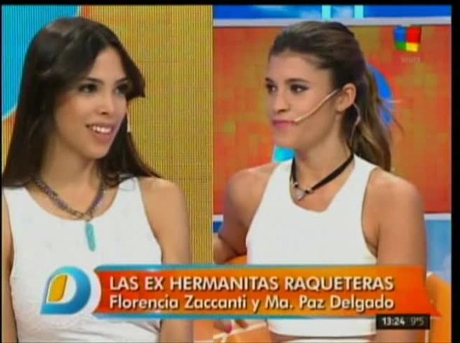 María Paz Delgado y Florencia Zaccanti compartieron a Juan Martín del Potro