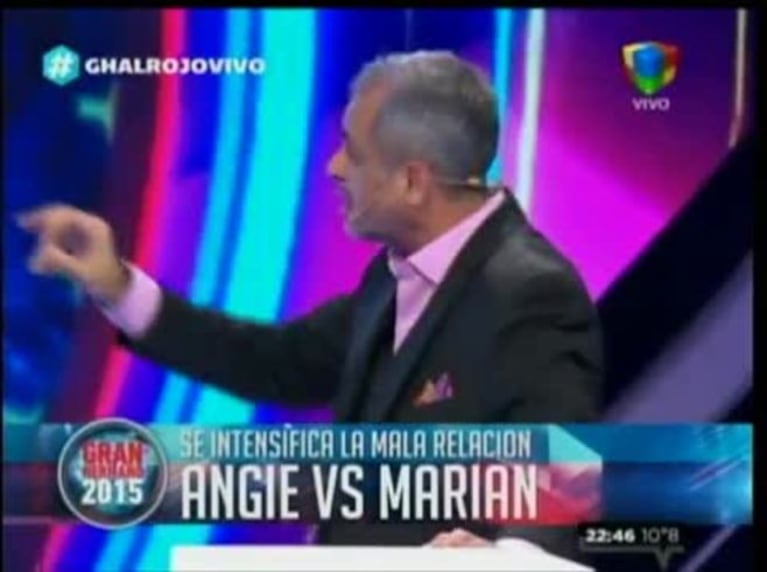 Fuerte pelea en Gran Hermano 2015 entre Brian, Marian y Angie