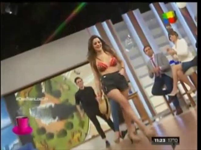 El desfile sexy de los ex Gran Hermano en Desayuno Americano: Maypi deslumbró con su súper cuerpo