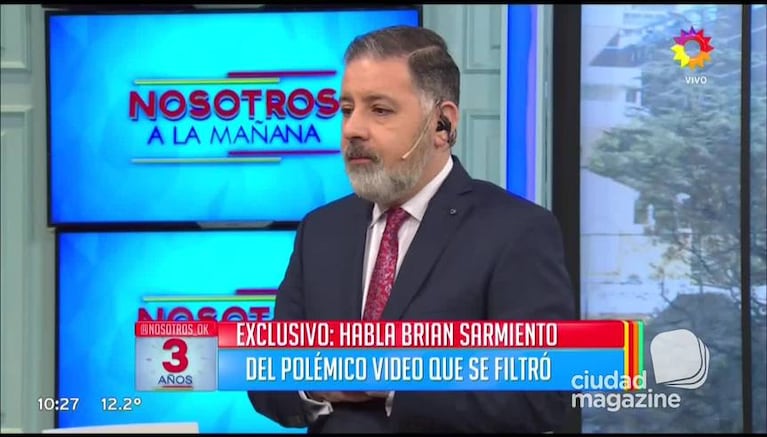 Brian Sarmiento tras la filtración de su video prohibido: "Sé que salió desde mi grupo de amigos, eso es lo que más me molestó"