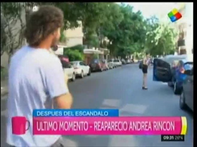 Andrea Rincón y una divertida reacción cuando le preguntaron por su noviazgo con Lara Pedrosa