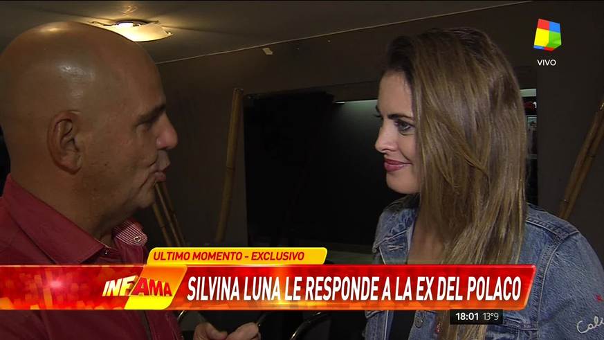 Silvina Luna habló  del conflicto que mantiene El Polaco con su ex y madre de su hija Alma