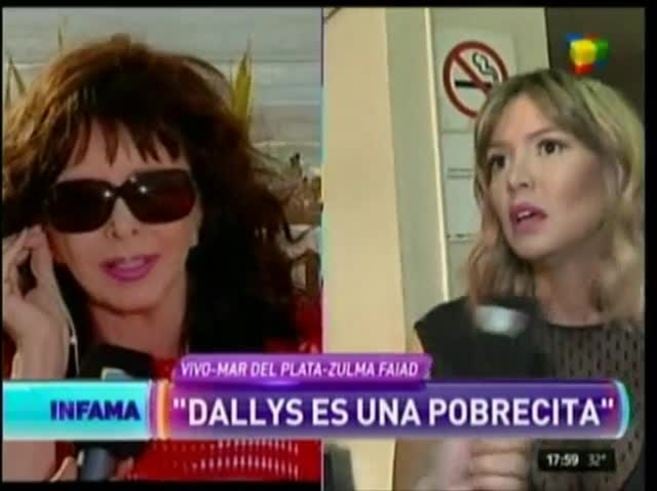 El video de Zulma Faiad abandonando un móvil de Infama en vivo: "Ya estoy grande para bancarme tanta pelotudez"