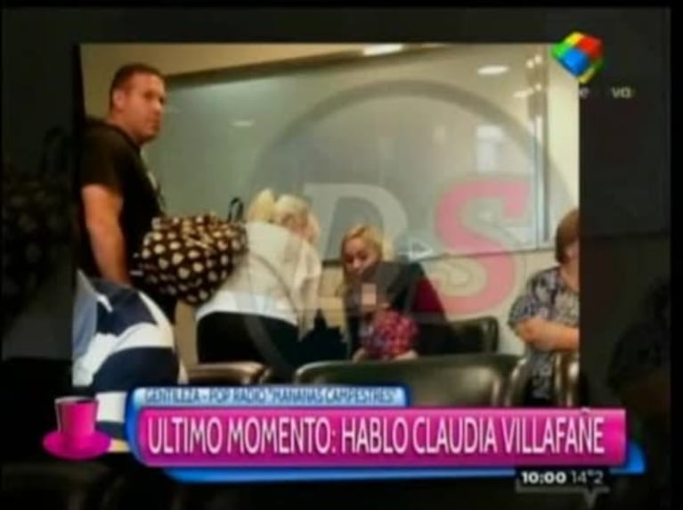 ¡Histórico! Claudia Villafañe se encontró con Verónica Ojeda y lo contó: "La saludé y hasta le hice un chiste"