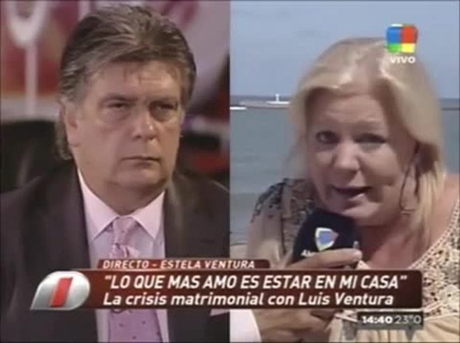 Estelita y Luis Ventura, ¿reconciliaciliados?: "De mi parte, no estoy separada"