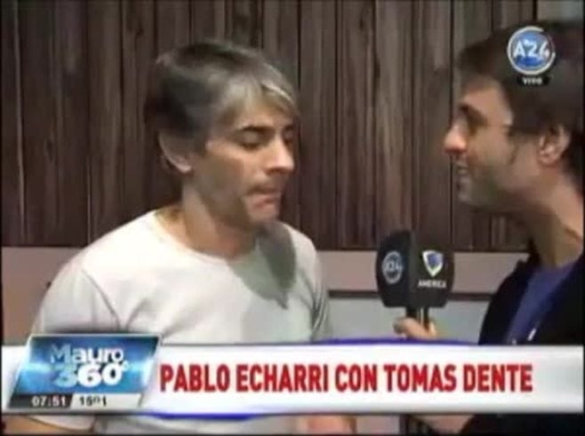 Escándalo en TV: El fuerte cruce entre Pablo Echarri y Mauro Viale