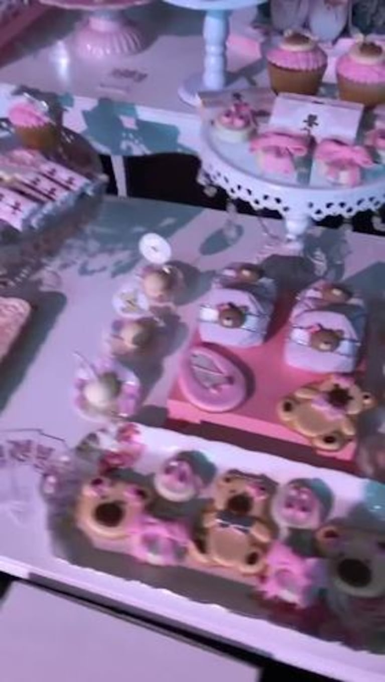 Las exquisiteces del baby shower de la hija de Jésica Cirio