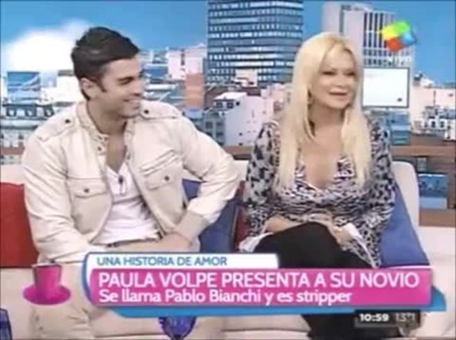 ¡Cambió de varita! Paula Volpe presentó a su novio striper