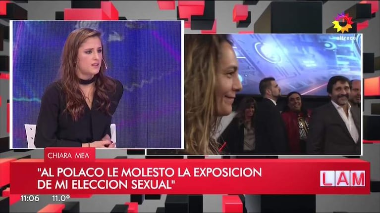 La exbailarina del Polaco, Chiara Mea, indignada por una polémica frase de Listorti: “Dijo ‘¿cómo van a tener onda si le ponen a una lesbiana?’”