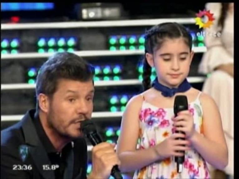 Delfina, la niña de 8 años que emocionó a todos en ShowMatch con su talento