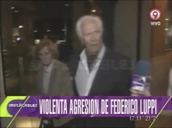 El cachetazo de Federico Luppi al cronista de Implacables