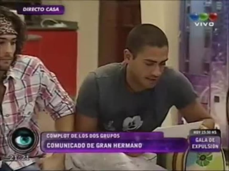 Duro comunicado de GH 2012: mirá la reacción de los chicos