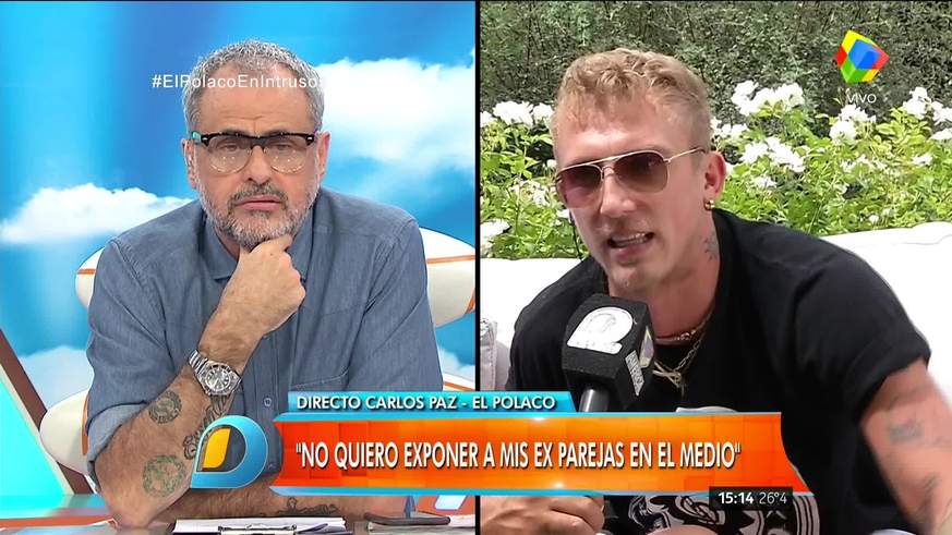 El Polaco le declaró su amor a Silvina Luna