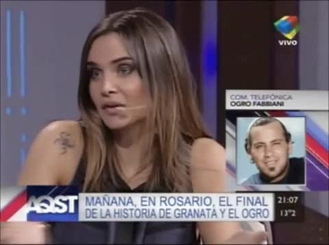 El insólito diálogo entre Amalia Granata y El Ogro Fabianni en Antes que sea tarde