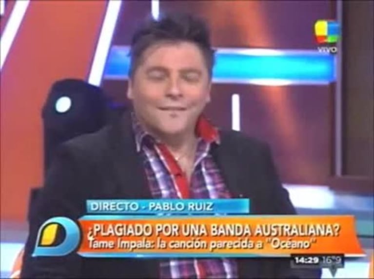 Pablito Ruiz puso incómodo a Daniel Ambrosino: ¡mirá con qué lo mandó al frente!