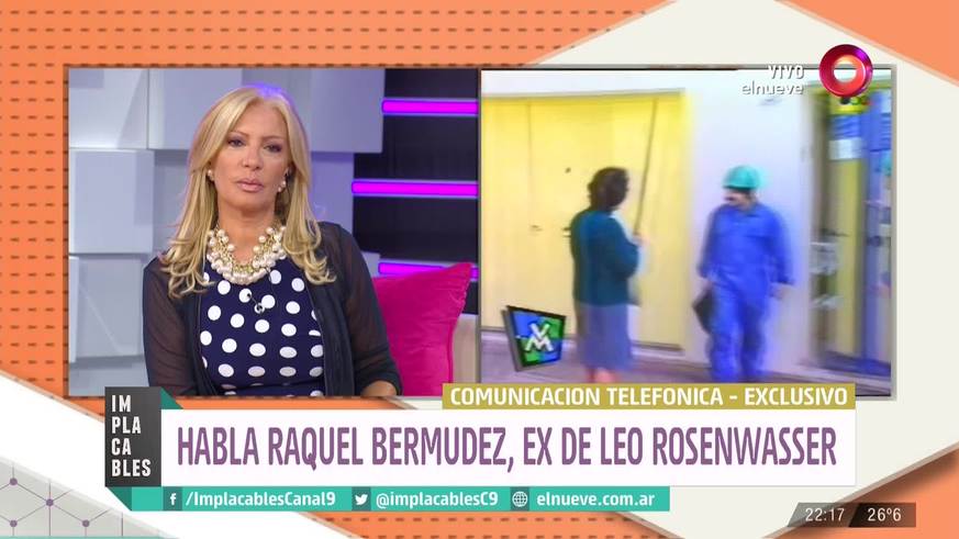 Habló la ex de Leo Rosenwasser: “Ya había tenido dos paros, mientras estuvo conmigo siempre tomó la medicación. Después, no sé”