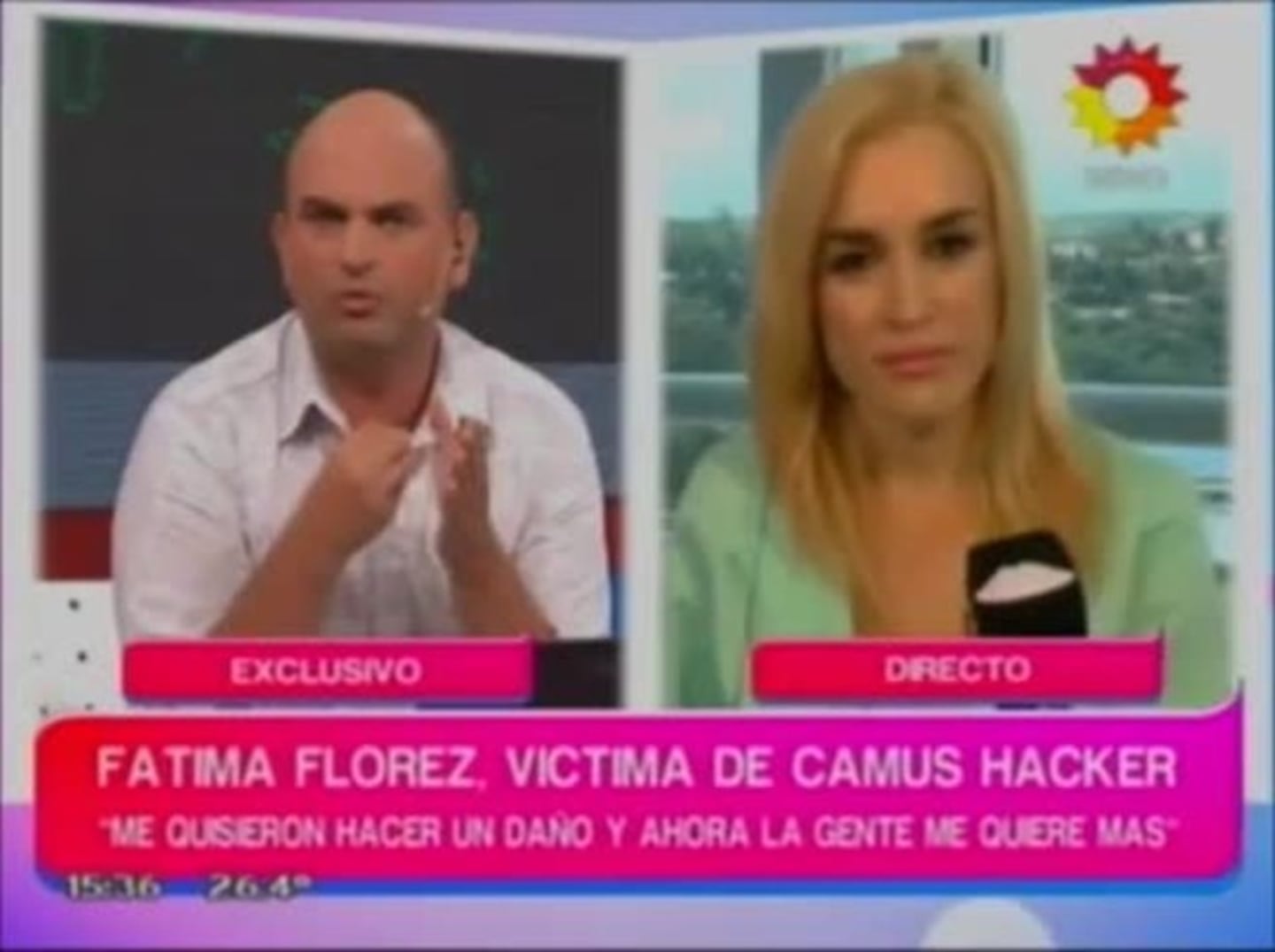 Fátima Florez contra el hacker: 