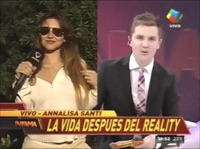 Annalisa Santi respondió por la versión de affaire con Denise Rodman