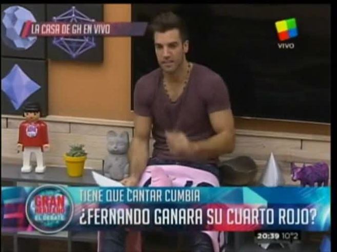 Fernando y su novia se reencuentran en El Cuarto Rojo de Gran Hermano