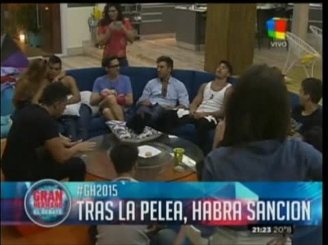 Sanción en Gran Hermano 2015