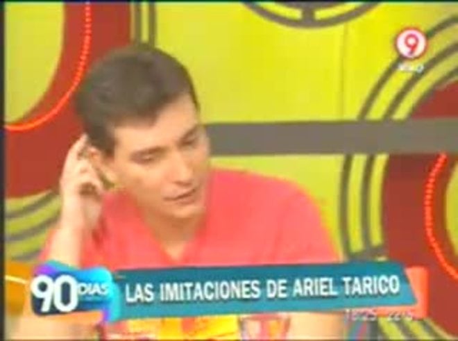 La desopilante imitación de Ariel Tarico a Flor de la V en 90 días o menos