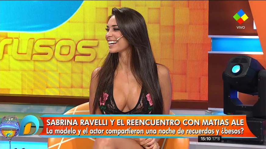 El look súper sexy de Sabrina Ravelli