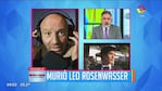 habló el abogado de Leo Rosenwasser