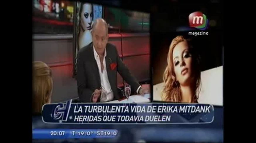 Erika Mitdank: “Mi mamá quiso matarme varias veces con cuchillos y tijeras”