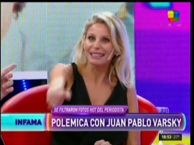 El piropo de Jimena Cyrulnik a Juan Pablo Varsky en Infama